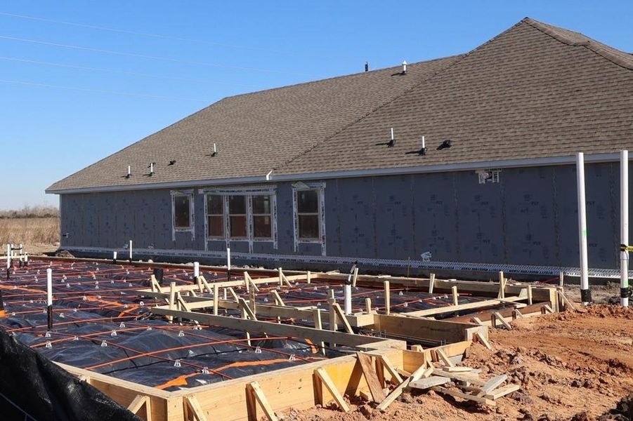 Every foundation at DWH is engineered and it’s inspected three times! We do not do “batch” testing.  Rest easy knowing your foundation comes with a 10 year warranty.