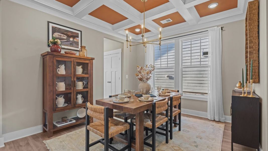 Furnished interior view inside a new home in Fox Hollow, Spartanburg (Image 7).
