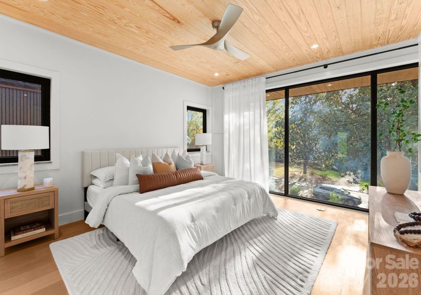 Furnished interior view inside a new home in , Charlotte (Image 13).