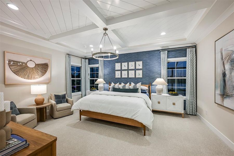 Furnished interior view inside a new home in , Lakewood Ranch (Image 28). Furnished interior view inside a new home in , Lakewood Ranch (Image 28).