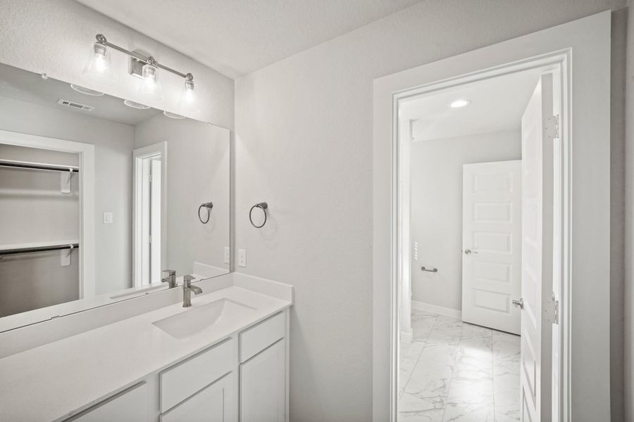 Furnished interior view inside a new home in Morton Creek Ranch, Katy (Image 3). Furnished interior view inside a new home in Morton Creek Ranch, Katy (Image 3).