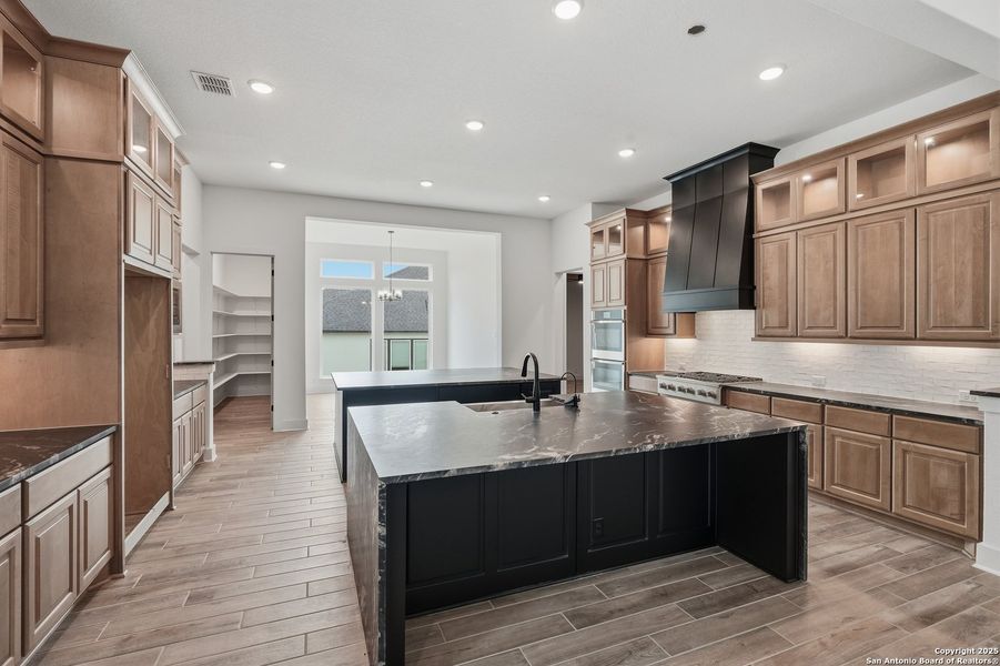 Furnished interior view inside a new home in Caliza Reserve, Boerne (Image 16). Furnished interior view inside a new home in Caliza Reserve, Boerne (Image 16).