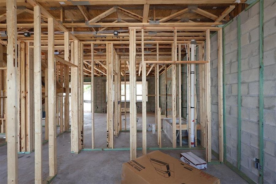 In-progress construction of a new home in Bay Lake Farms, St. Cloud, FL (Image 11).