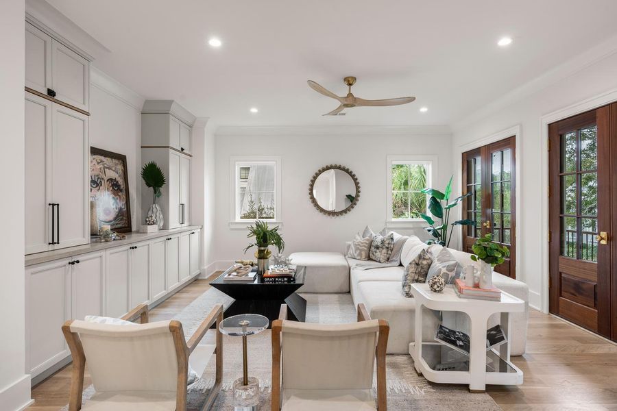 Furnished interior view inside a new home in , Mount Pleasant (Image 14).