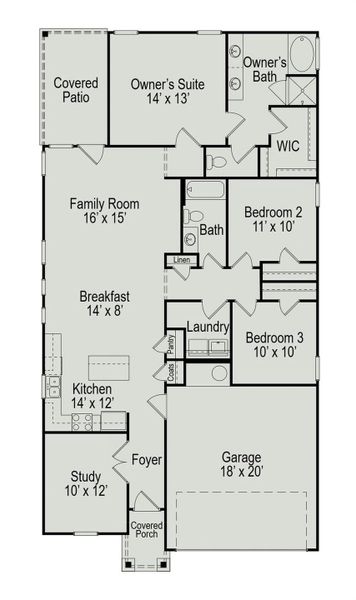 The Kettering II- Floor Plan The Kettering II- Floor Plan