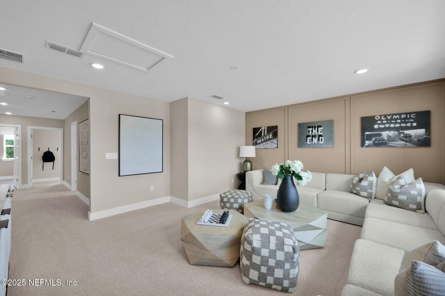 Furnished interior view inside a new home in Hyland Trail, Green Cove Springs (Image 14).