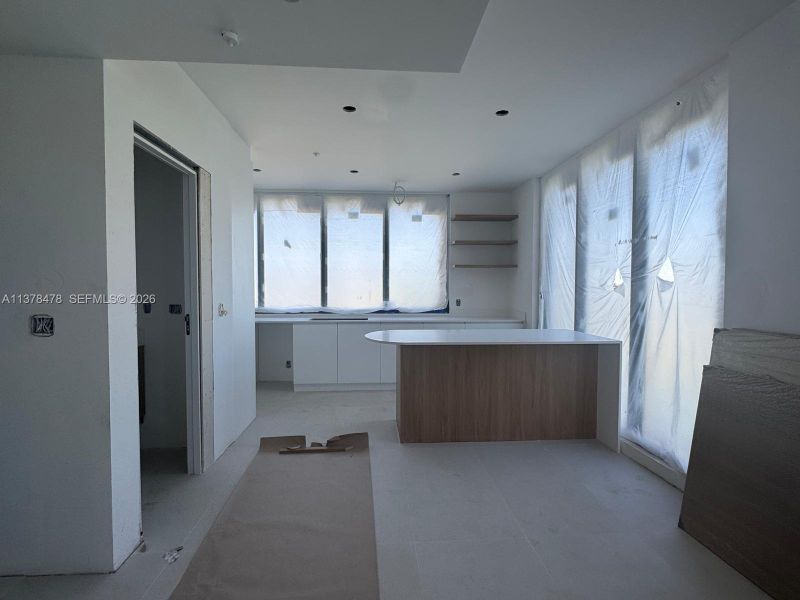 In-progress construction of a new home in , Miami Beach, FL (Image 6).