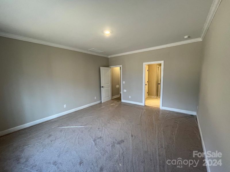 First floor primary bedroom