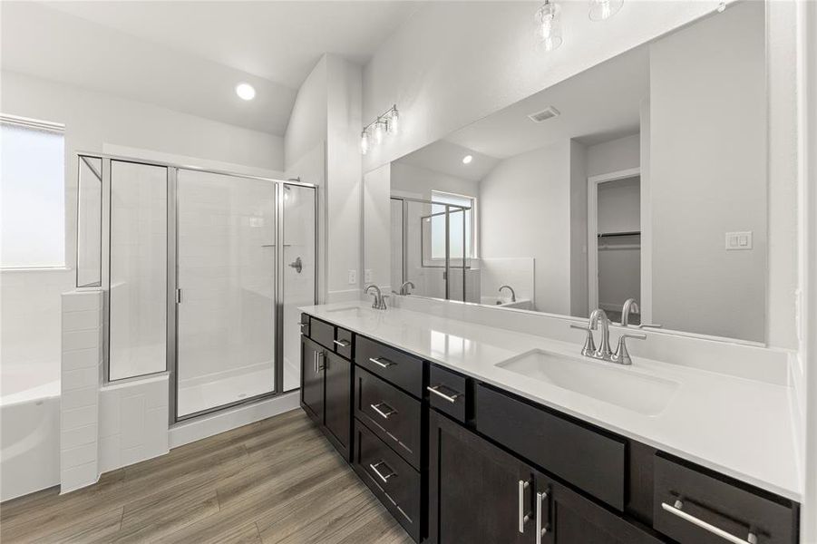Furnished interior view inside a new home in Somerset Park, Rockwall (Image 4).
