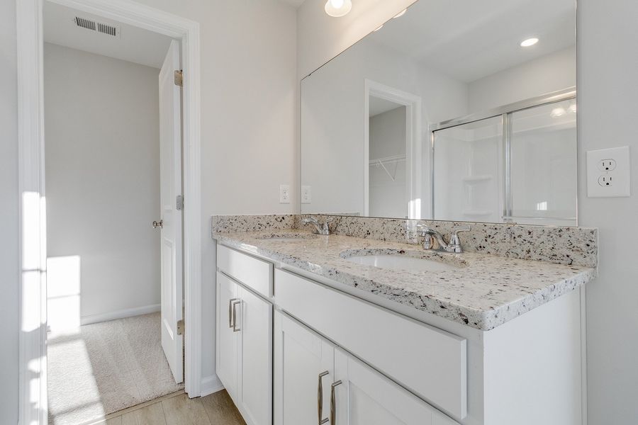 Furnished interior view inside a new home in Astoria, Columbia (Image 11).