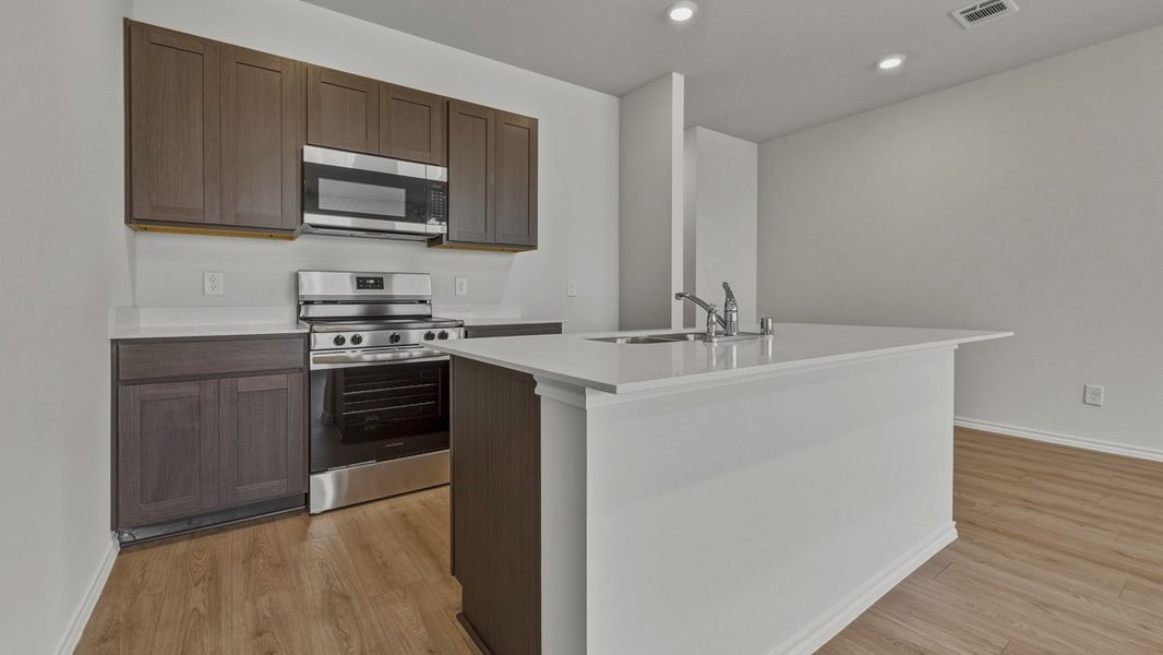 Furnished interior view inside a new home in Arbor Trails South, Princeton (Image 6).