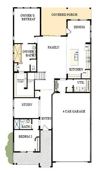 The success of a floor plan is the way you can move through it…You’ll be amazed at how well this home lives…We call it traffic patterns.