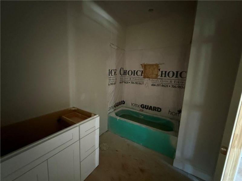 In-progress construction of a new home in , Pendergrass, GA (Image 30).