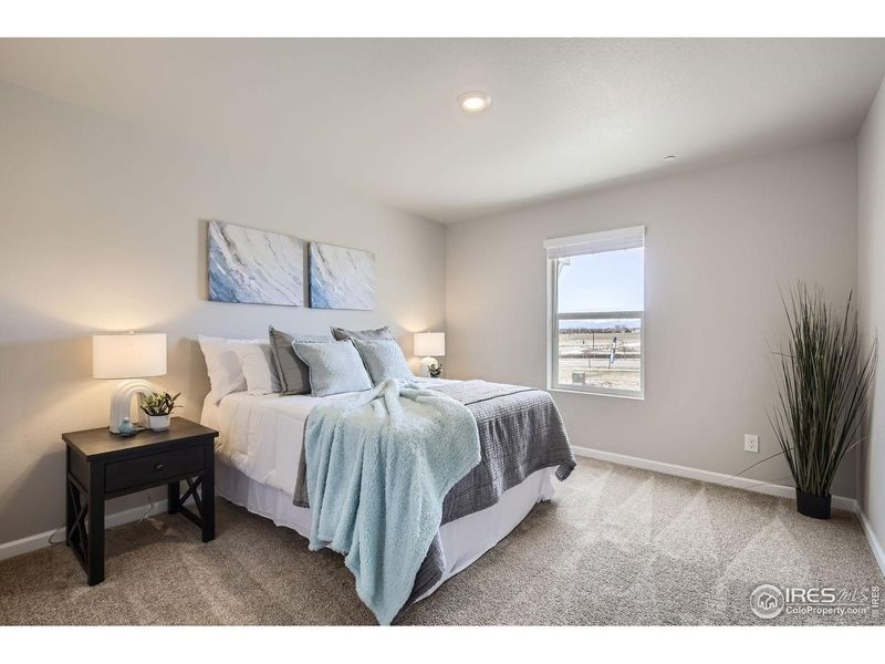 Furnished interior view inside a new home in , Johnstown (Image 20).