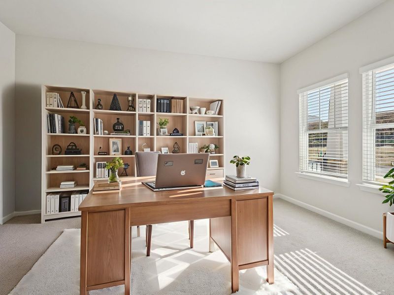 Furnished interior view inside a new home in Ivey Township, Dallas (Image 3).