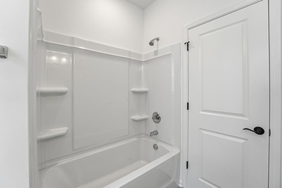 Representative furnished interior of a home built from the Blair by Brookfield Residential in Wendell Falls, Wendell (Image 8).