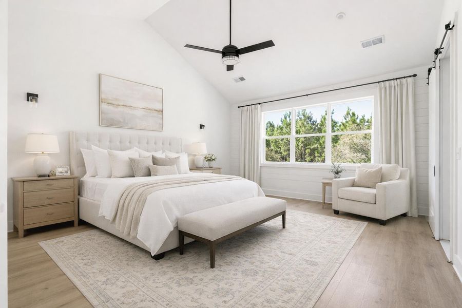 Furnished interior view inside a new home in , Johns Island (Image 16).