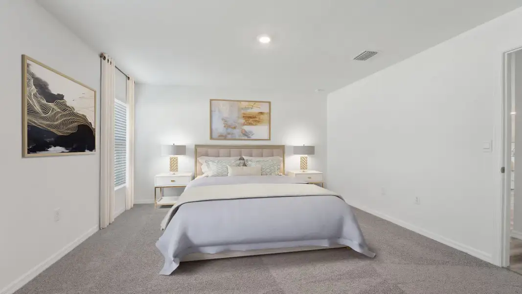 Furnished interior view inside a new home in Abbott Park, Zephyrhills (Image 19).