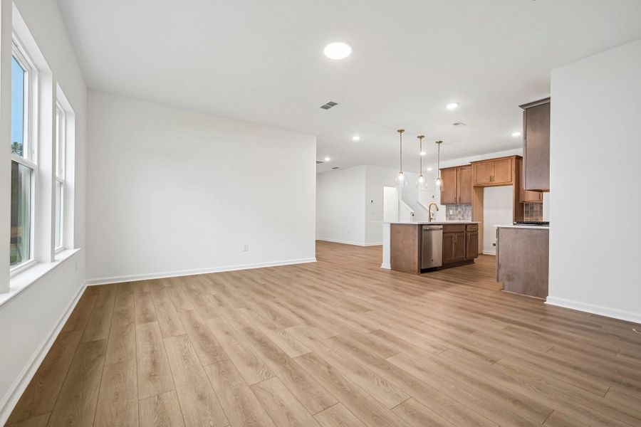 Spacious, unfurnished interior of a new home in Crescent Mills, Wilson's Mills (Image 15). Spacious, unfurnished interior of a new home in Crescent Mills, Wilson's Mills (Image 15).