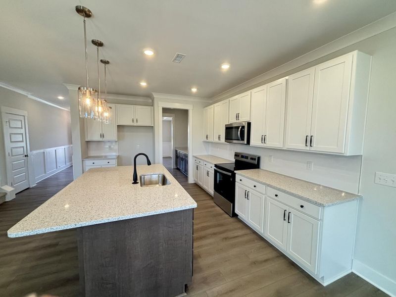 Furnished interior view inside a new home in Daniel Farms, Benson (Image 10).