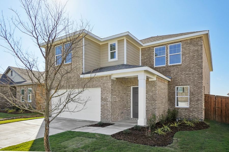Representative exterior details of a home built from the Eclipse by Starlight Homes in Gateway Parks, Forney (Image 3). Representative exterior details of a home built from the Eclipse by Starlight Homes in Gateway Parks, Forney (Image 3).