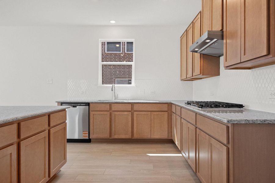 Furnished interior view inside a new home in Salerno - Classic Collection, Round Rock (Image 11). Furnished interior view inside a new home in Salerno - Classic Collection, Round Rock (Image 11).