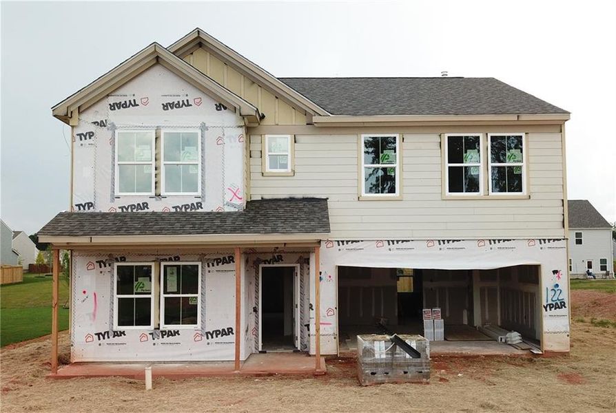 In-progress construction of a new home in Anderson Point, McDonough, GA (Image 24).