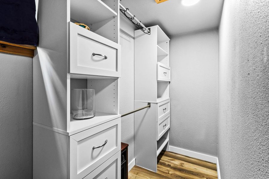 Closet off of Bedroom Closet off of Bedroom