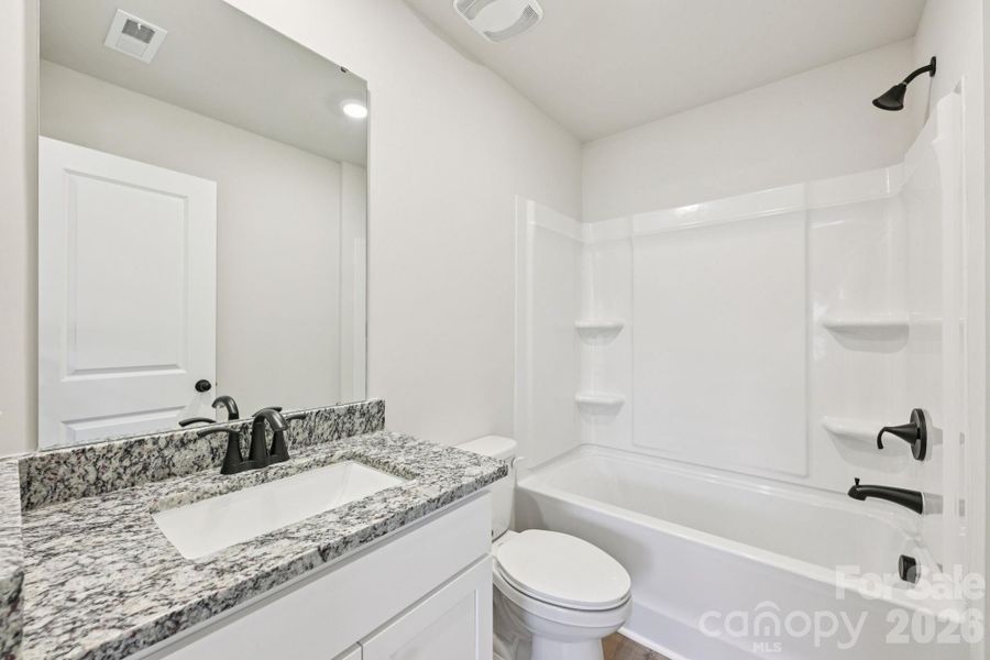 Furnished interior view inside a new home in Willow Estates, Shelby (Image 11).
