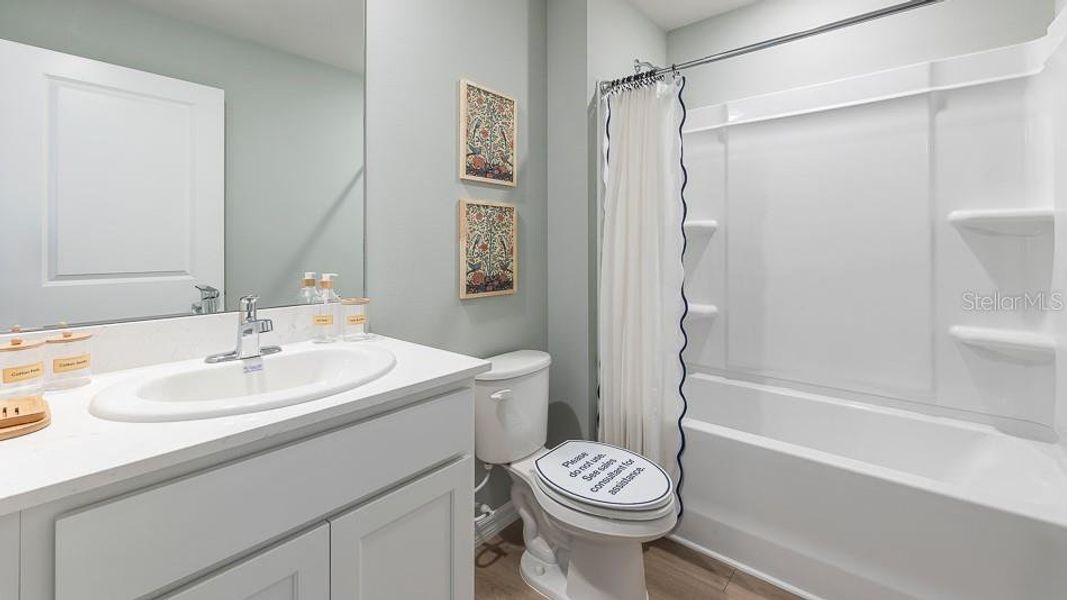 Furnished interior view inside a new home in Mandarin Grove, Palmetto (Image 14).