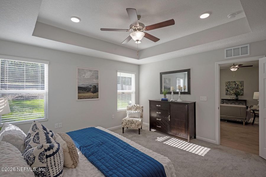 Furnished interior view inside a new home in , Jacksonville (Image 16).