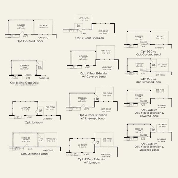 2D floor plan layout for the Riverton by Pulte Homes in Riverstone, Monroe, NC (Image 3). 2D floor plan layout for the Riverton by Pulte Homes in Riverstone, Monroe, NC (Image 3).