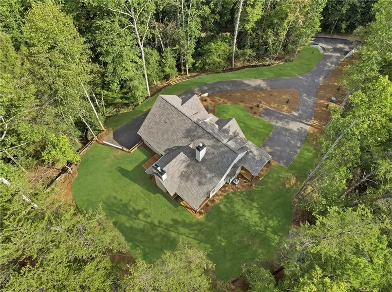 Front exterior of a new home in , Dahlonega, GA, highlighting curb appeal (Image 27). Front exterior of a new home in , Dahlonega, GA, highlighting curb appeal (Image 27).