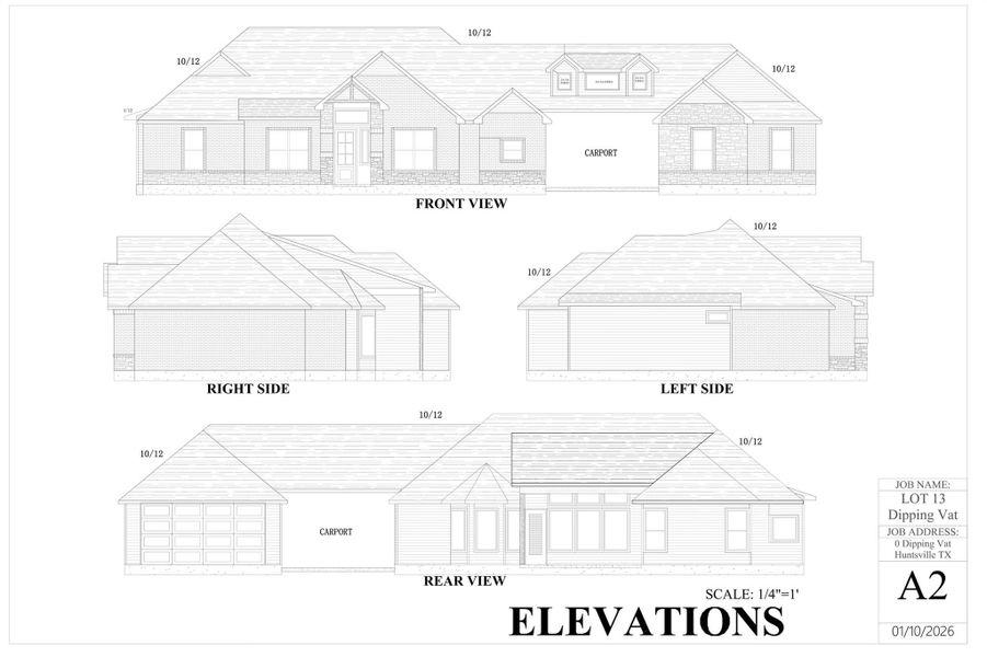 Exterior rendering of this home design in , Huntsville, TX (Image 3). Exterior rendering of this home design in , Huntsville, TX (Image 3).