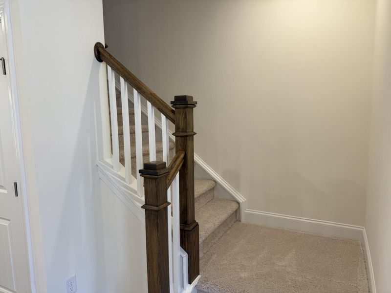 Spacious, unfurnished interior of a new home in Enclave at Traditions Townhomes, Wake Forest (Image 16).