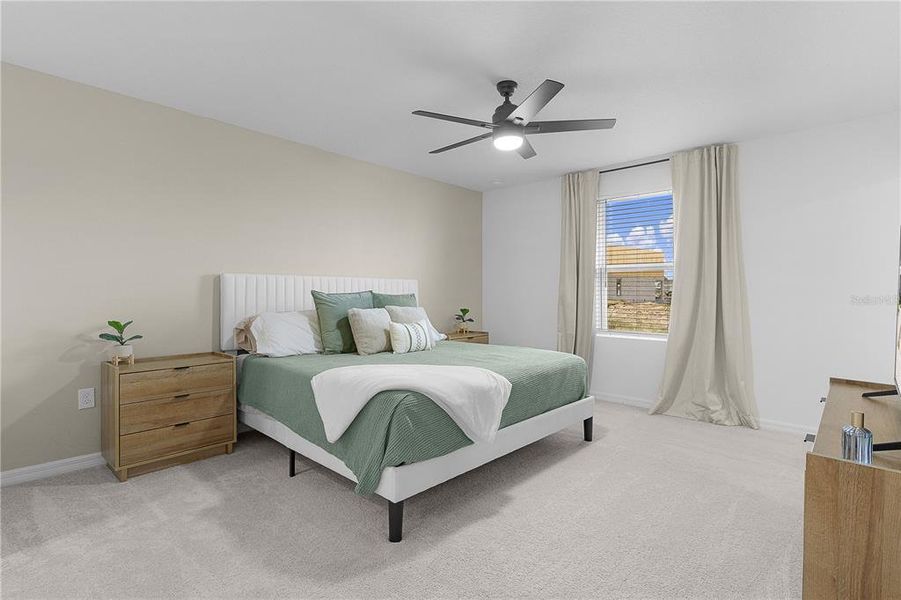 Furnished interior view inside a new home in Waterstone, Groveland (Image 6).
