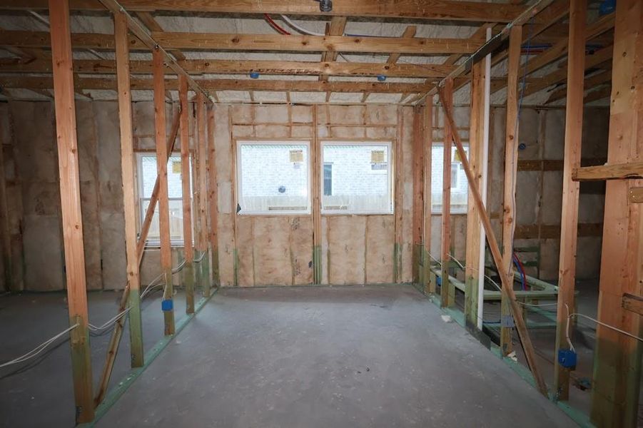 In-progress construction of a new home in ARTAVIA 65' Homesites, Conroe, TX (Image 14). In-progress construction of a new home in ARTAVIA 65' Homesites, Conroe, TX (Image 14).