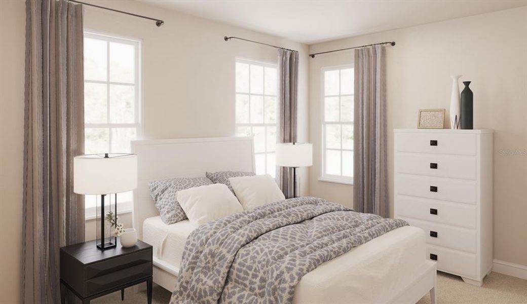 Furnished interior view inside a new home in Celebration - Island Village, Celebration (Image 6).