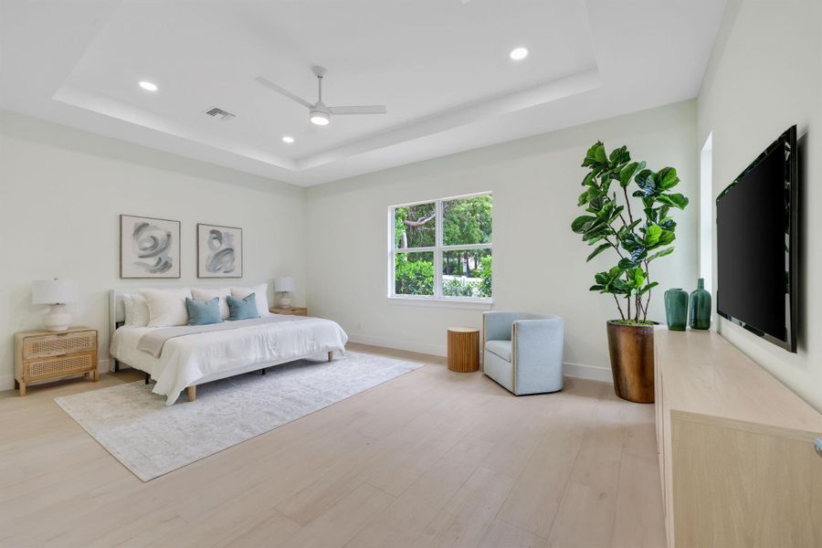 Furnished interior view inside a new home in , Jupiter (Image 35).