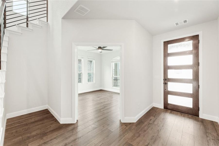 Spacious, unfurnished interior of a new home in Waterscape Classic 50s, Royse City (Image 26). Spacious, unfurnished interior of a new home in Waterscape Classic 50s, Royse City (Image 26).