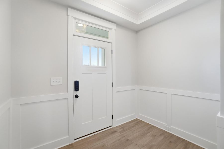 Spacious, unfurnished interior of a new home in Blythe Mill Townhomes, Waxhaw (Image 13). Spacious, unfurnished interior of a new home in Blythe Mill Townhomes, Waxhaw (Image 13).