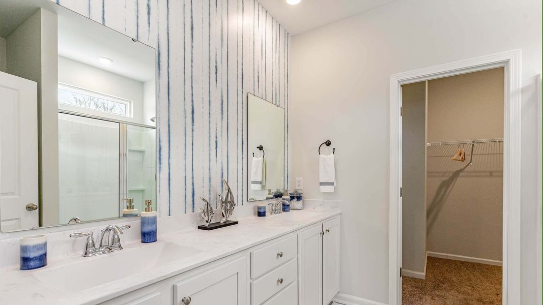 Furnished interior view inside a new home in The Reserve at Wild Horse, Conway (Image 10).