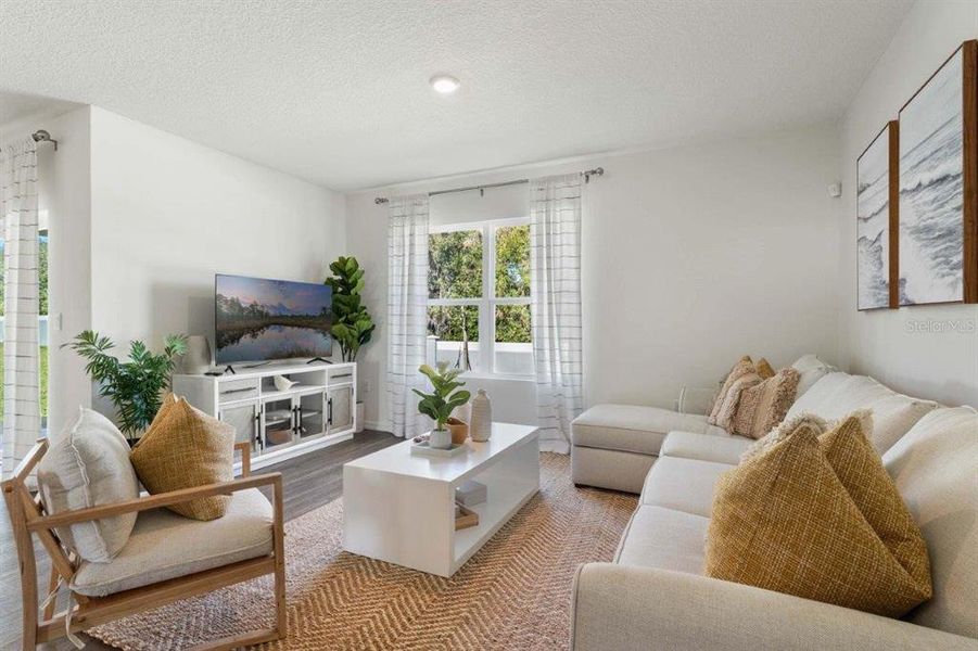 Furnished interior view inside a new home in , Lakeland (Image 28).