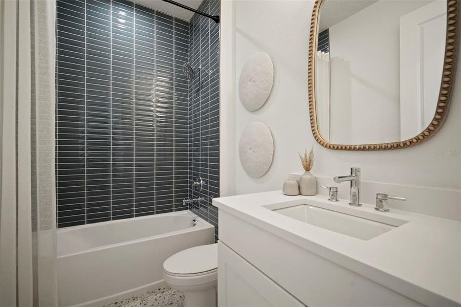 Furnished interior view inside a new home in Fieldstone, Plant City (Image 11).