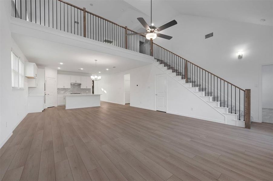 Spacious, unfurnished interior of a new home in Lily Creek at Sutton Fields, Aubrey (Image 38).