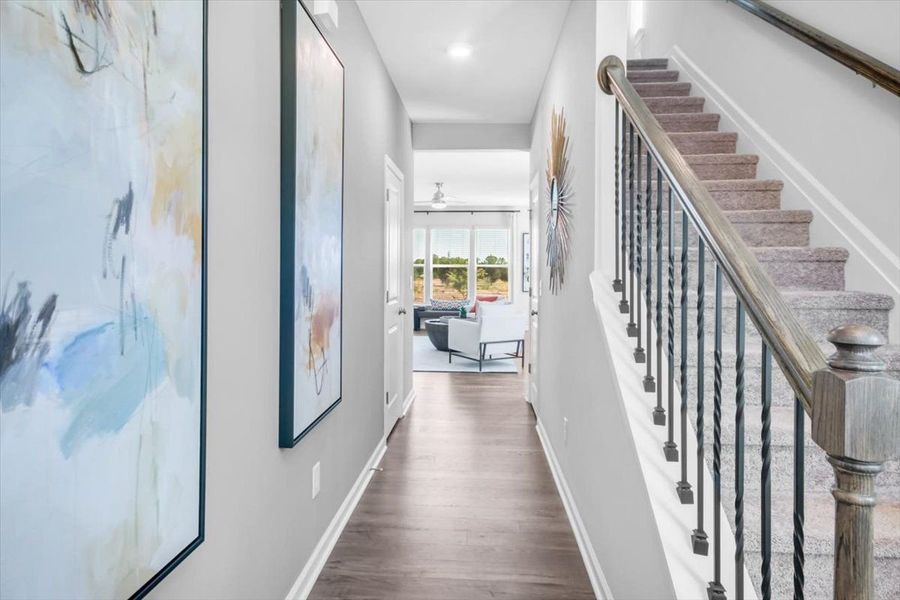 Entry and Stairs to Upper Level