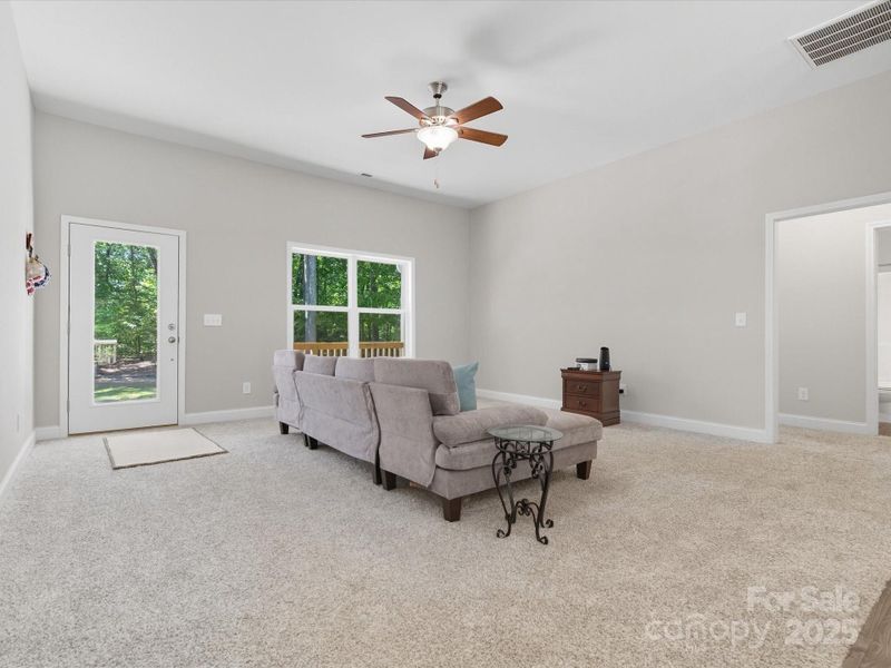 Furnished interior view inside a new home in , Wingate (Image 11).