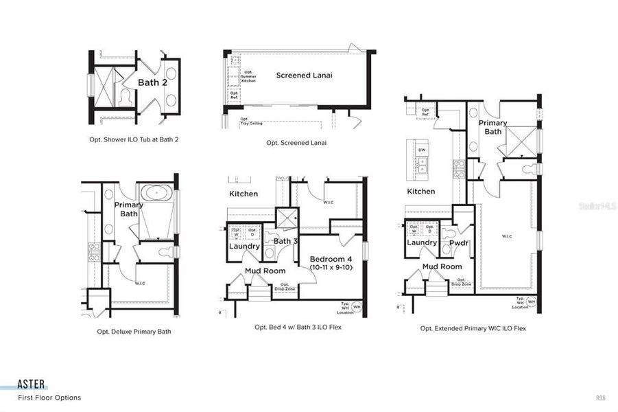 2D floor plan layout of this home in Primrose at Longleaf, New Port Richey, FL (Image 2). 2D floor plan layout of this home in Primrose at Longleaf, New Port Richey, FL (Image 2).