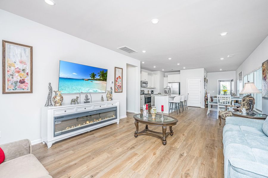 Furnished interior view inside a new home in , Summerville (Image 12).
