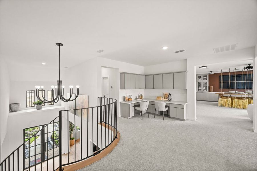 Furnished interior view inside a new home in Jubilee 45' 70', Hockley (Image 34).